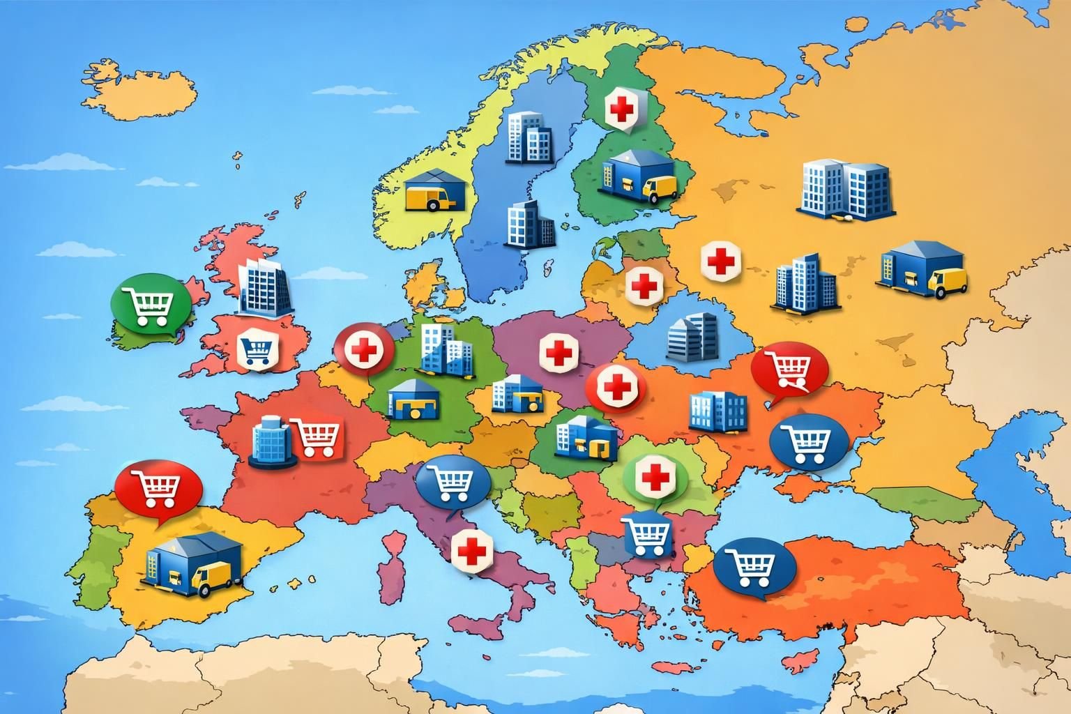 découvrez les scpi paneuropéennes, l'opportunité idéale pour une diversification géographique optimale de vos investissements immobiliers avec la flèche.